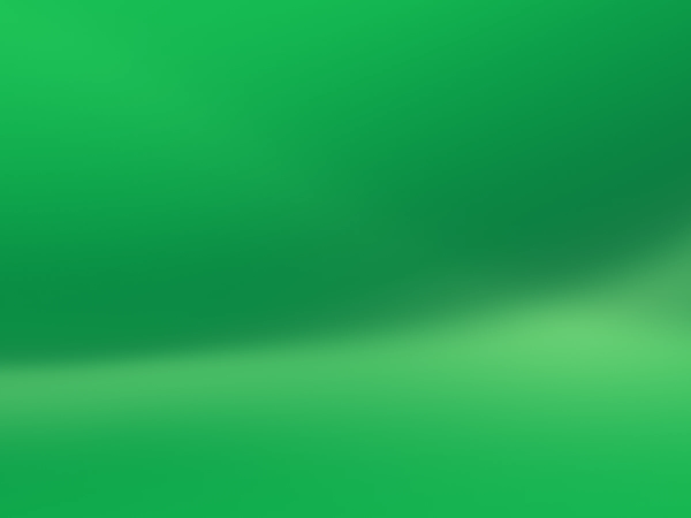 Vivid emerald abstract folds with soft blurred edges